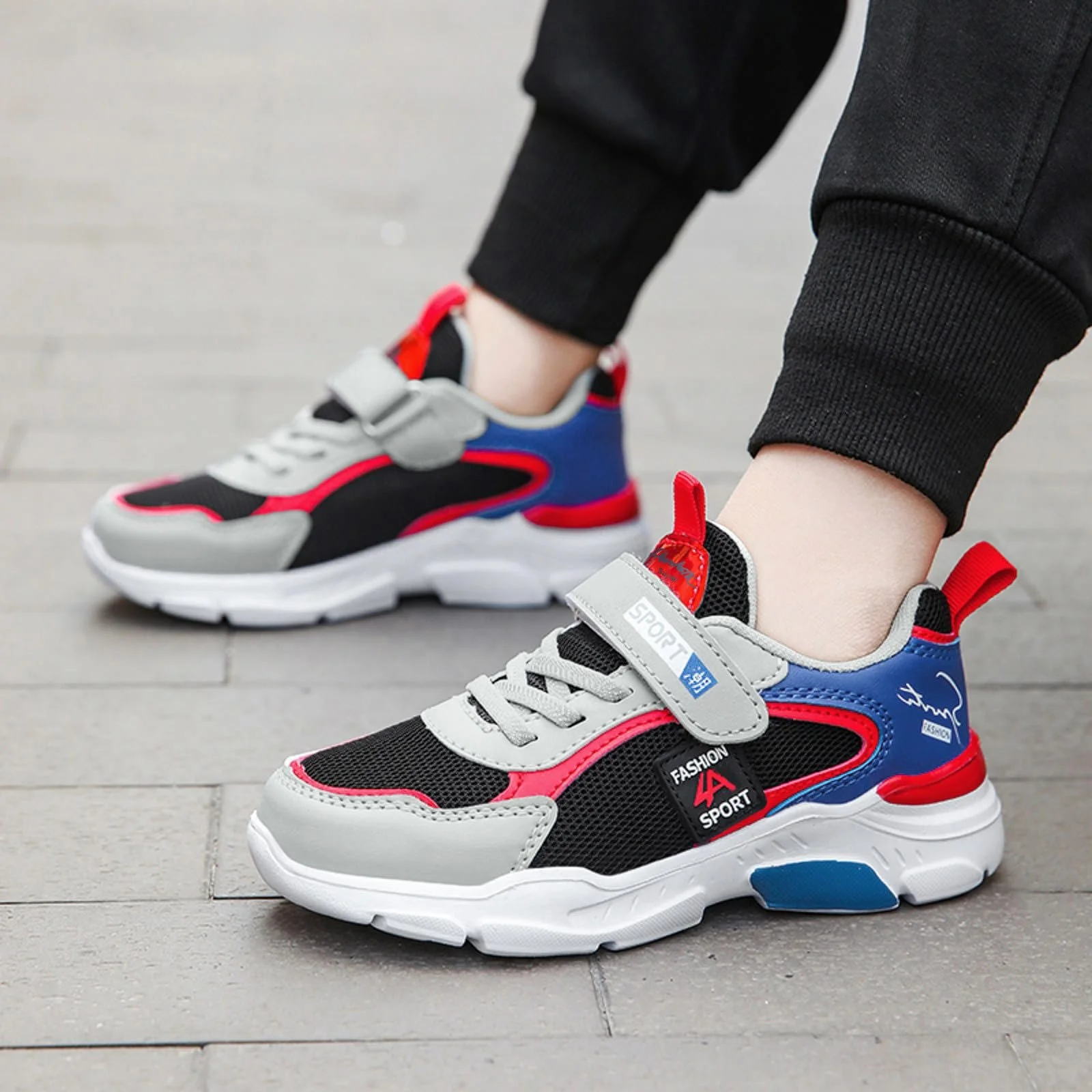 Детские Тренировочные Кроссовки Унисекс Нескользящие Спортивные, фото №4