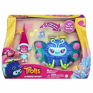 Игровой набор Hasbro Trolls Bug DJ Console с фигуркой Поппи - Фото 1