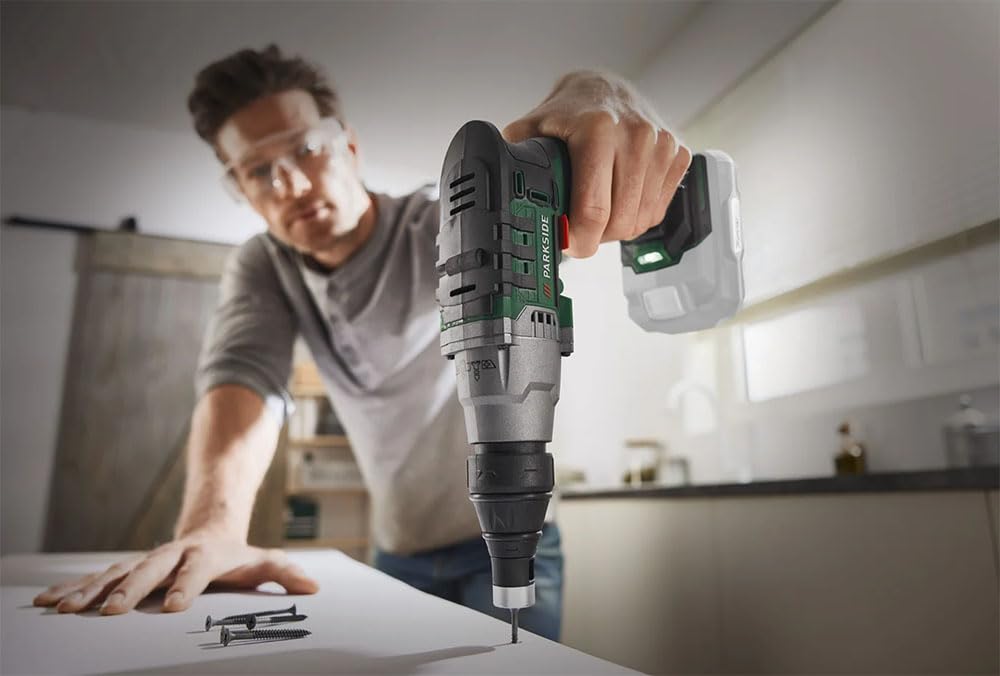 Шуруповерт Parkside® PTBSA 20-Li A1 Аккумуляторный Шуруповерт 20 В без Батареи и Зарядного Устройства, фото №5