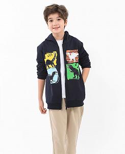 Кофта з капюшоном Codkkre для хлопчиків synthetic.ua - Фото 1