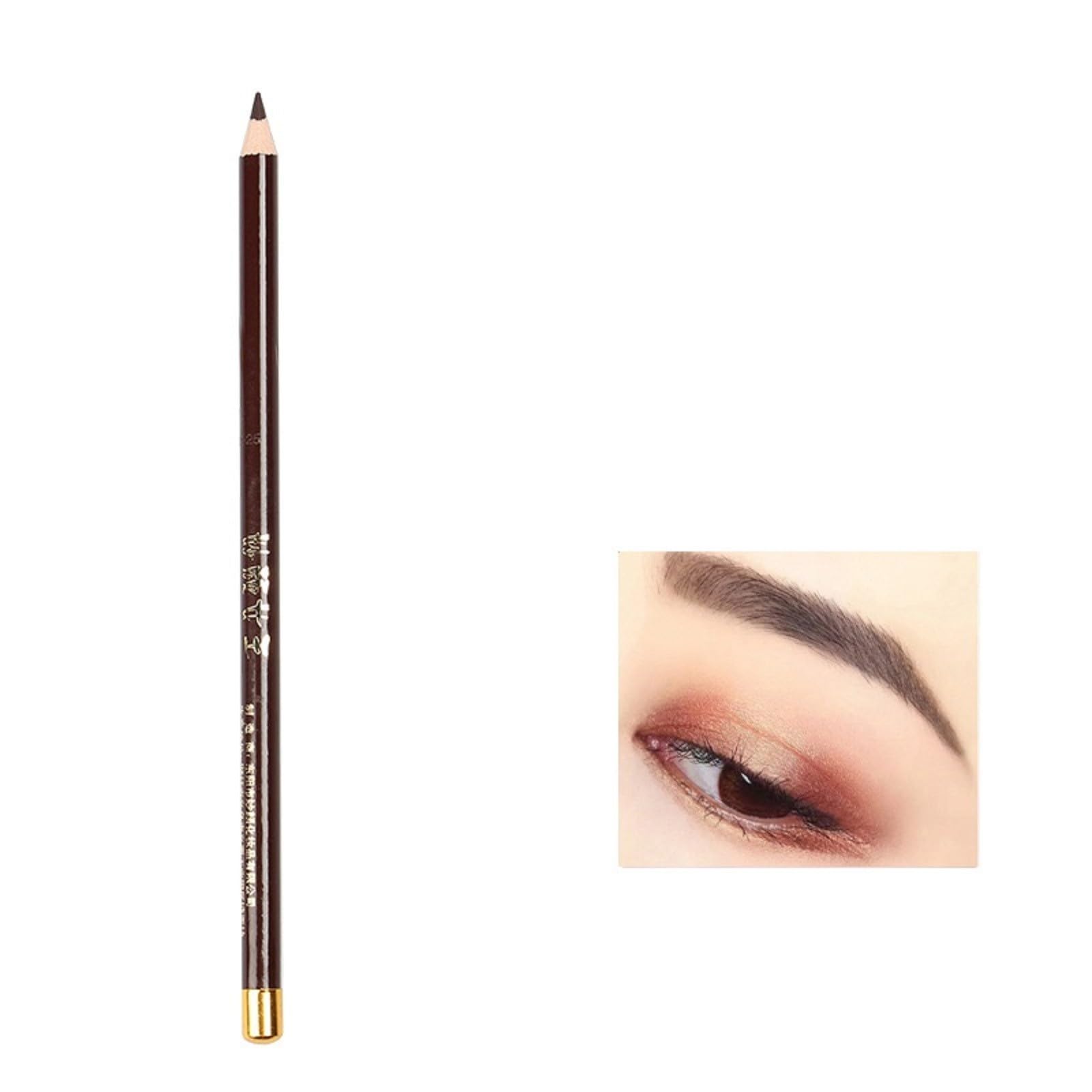 Карандаш для бровей Waterproof Dark Brown One Size, фото №2