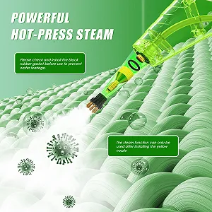 Ручний пароочисник 2200 W 1200 ml 10 аксесуарів портативний ціна на synthetic.ua - Фото 1 Ручний пароочисник 2200 W 1200 ml 10 аксесуарів портативний synthetic.ua - Фото 1