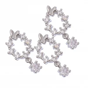 Набор инструментов для маникюра Healvian, циркон, 3 шт * 2 - Фото 1