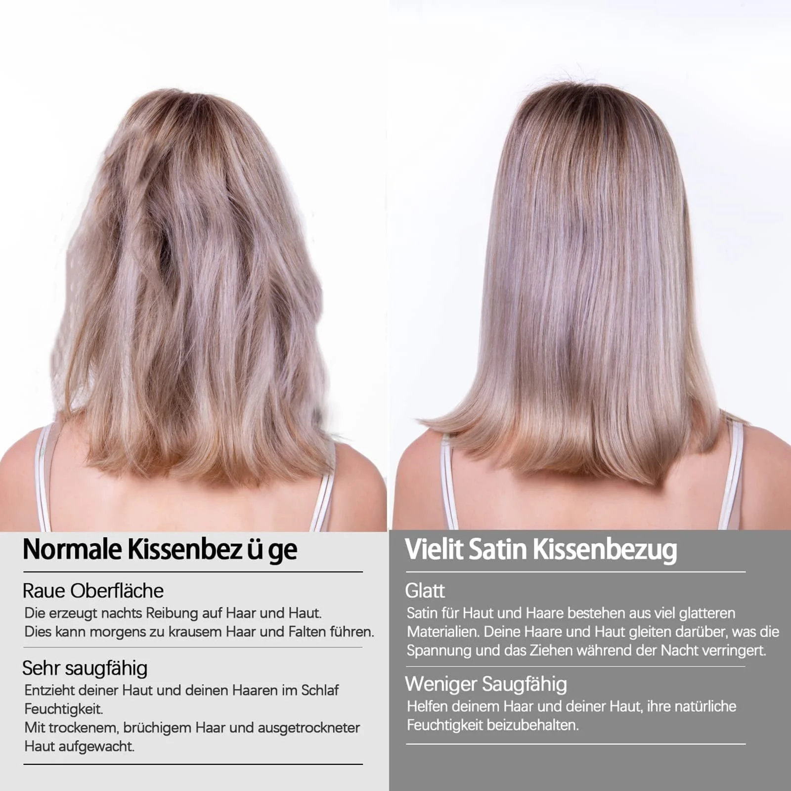 Набор наволочек атласных Vielit 2 шт 80 x 80 см с молнией, бежевый, фото №4 Набор наволочек атласных Vielit 2 шт 80 x 80 см с молнией, бежевый, фото №4