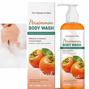 Гель для душу Kaki-Körperwaschmittel Geruchskontrolle з екстрактом хурми очищувальний дезодорувальний 1 шт. - Фото 1