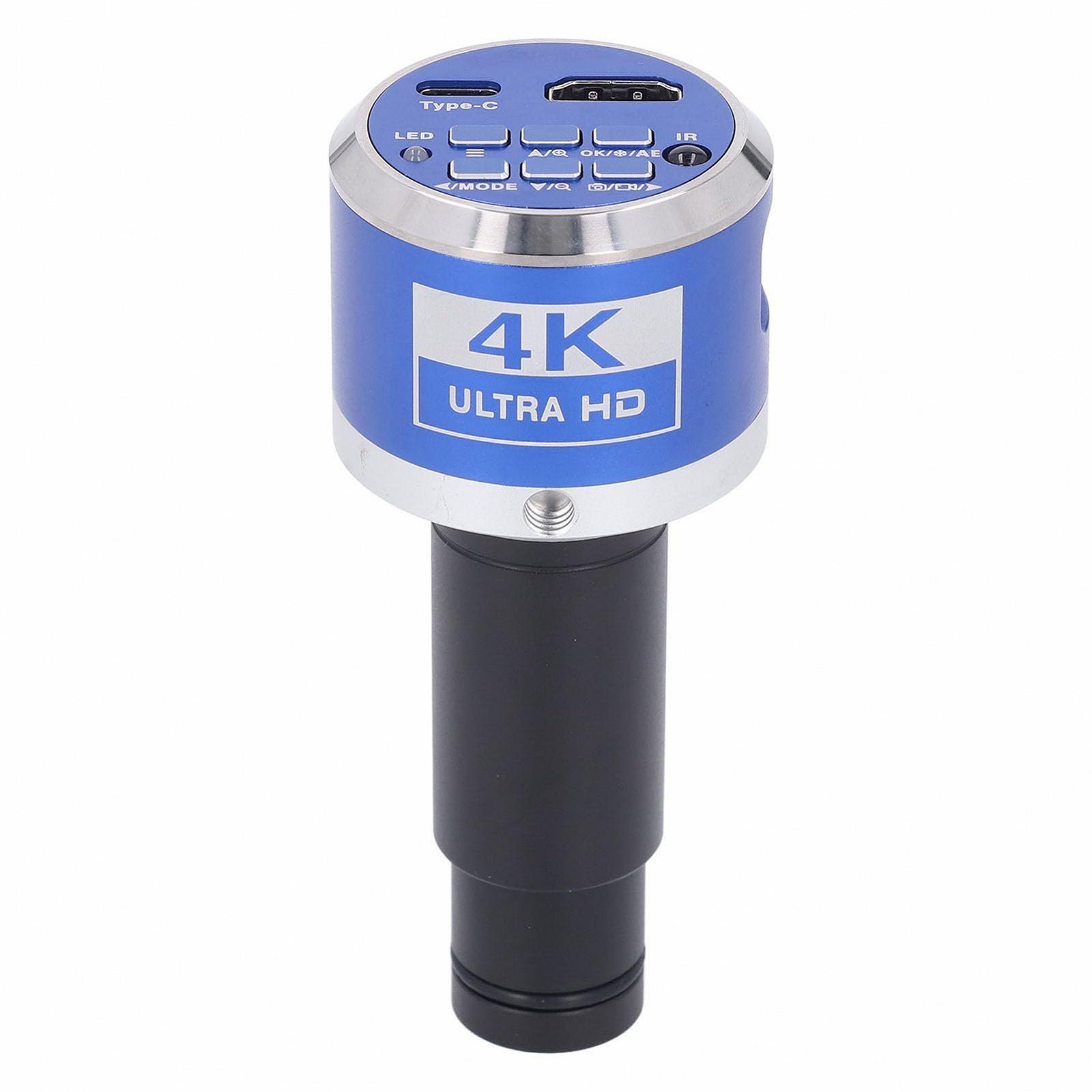 Камера для микроскопа aqxreight 4K HD с мультимедийными интерфейсами, разъемом Type C и адаптером объектива 0,5X C Mount, фото №5