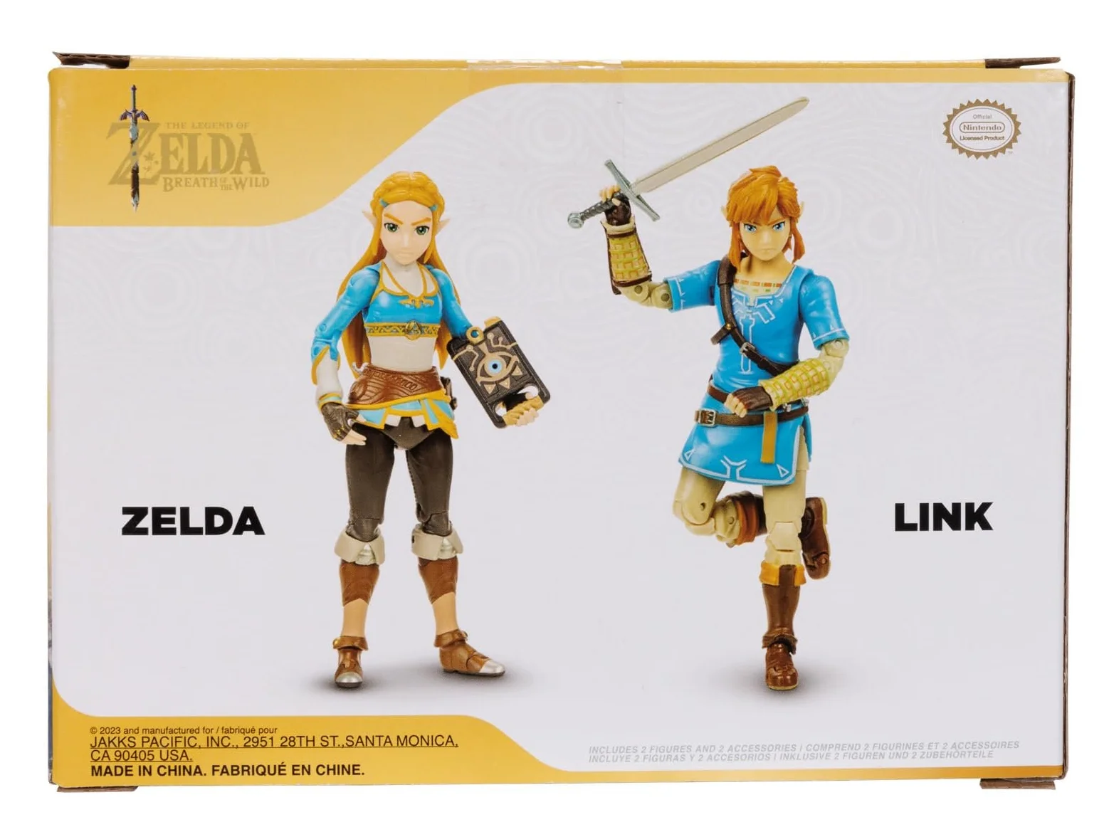 Колекційні фігурки Nintendo The Legend of Zelda / Link та Zelda / 11 см, фото №9 Колекційні фігурки Nintendo The Legend of Zelda / Link та Zelda / 11 см, фото №9