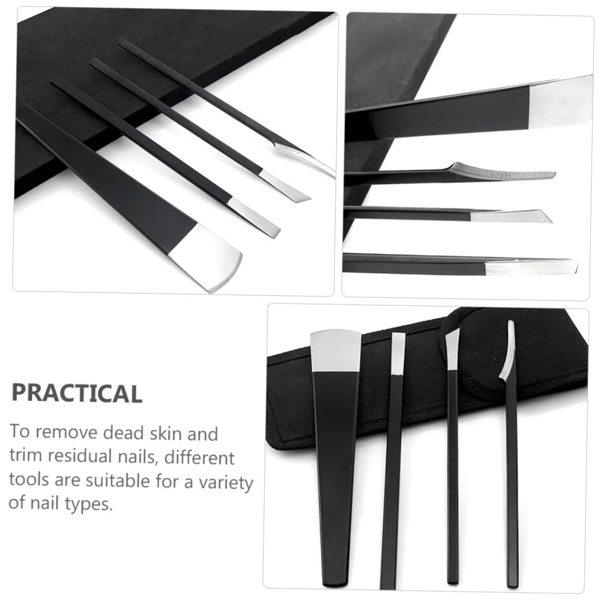 Набір інструментів для педикюру Professional Nail Trimmer Black, фото №4 Набір інструментів для педикюру Professional Nail Trimmer Black, фото №4