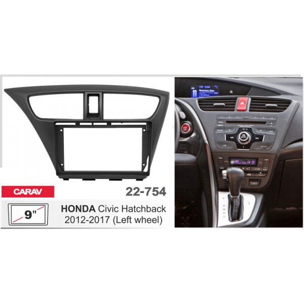 Перехідна рамка Honda Civic Carav 22-754, фото №4