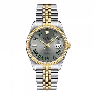 Чоловічий Автоматичний Годинник CADISEN з Сапфіровим Склом та Ремінцем з Нержавіючої Сталі - Фото 1