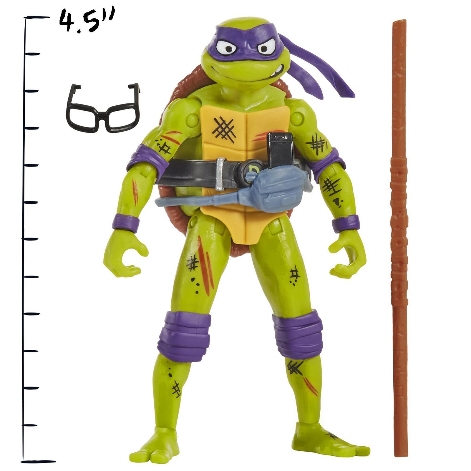 Фігурки TEENAGE MUTANT NINJA Черепашки-ніндзя Донателло проти Бібопа, фото №3