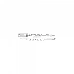 Датчик зносу гальмівних колодок TRISCAN 8115 11052 для BMW передня вісь - Фото 1