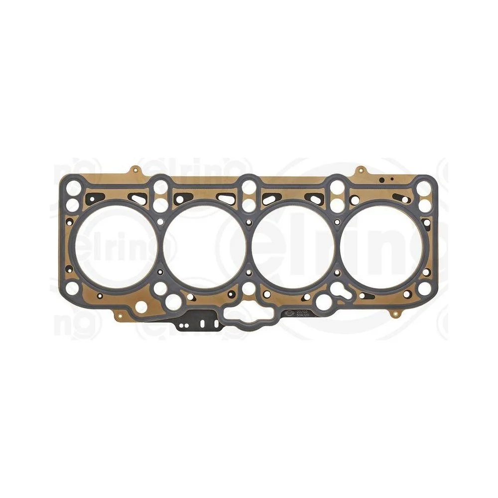 Прокладка головки блока цилиндров ELRING 504.120 для AUDI SEAT SKODA VW CUPRA, фото №1