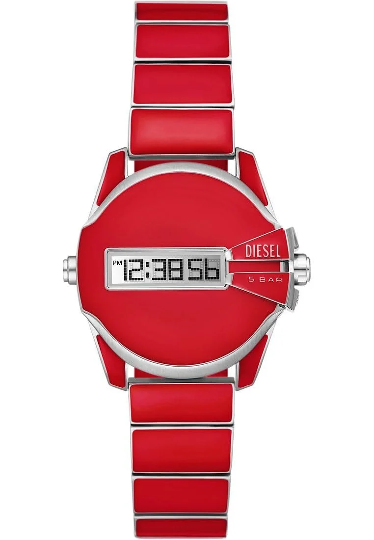 Годинник Diesel Baby Chief Digital / LCD DZ2192 Чоловічий 32 мм, корпус з ремінцем з нержавіючої сталі, фото №1 Годинник Diesel Baby Chief Digital / LCD DZ2192 Чоловічий 32 мм, корпус з ремінцем з нержавіючої сталі, фото №1