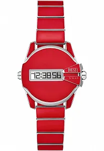 Годинник Diesel Baby Chief Digital / LCD DZ2192 Чоловічий 32 мм, корпус з ремінцем з нержавіючої сталі - Фото 1