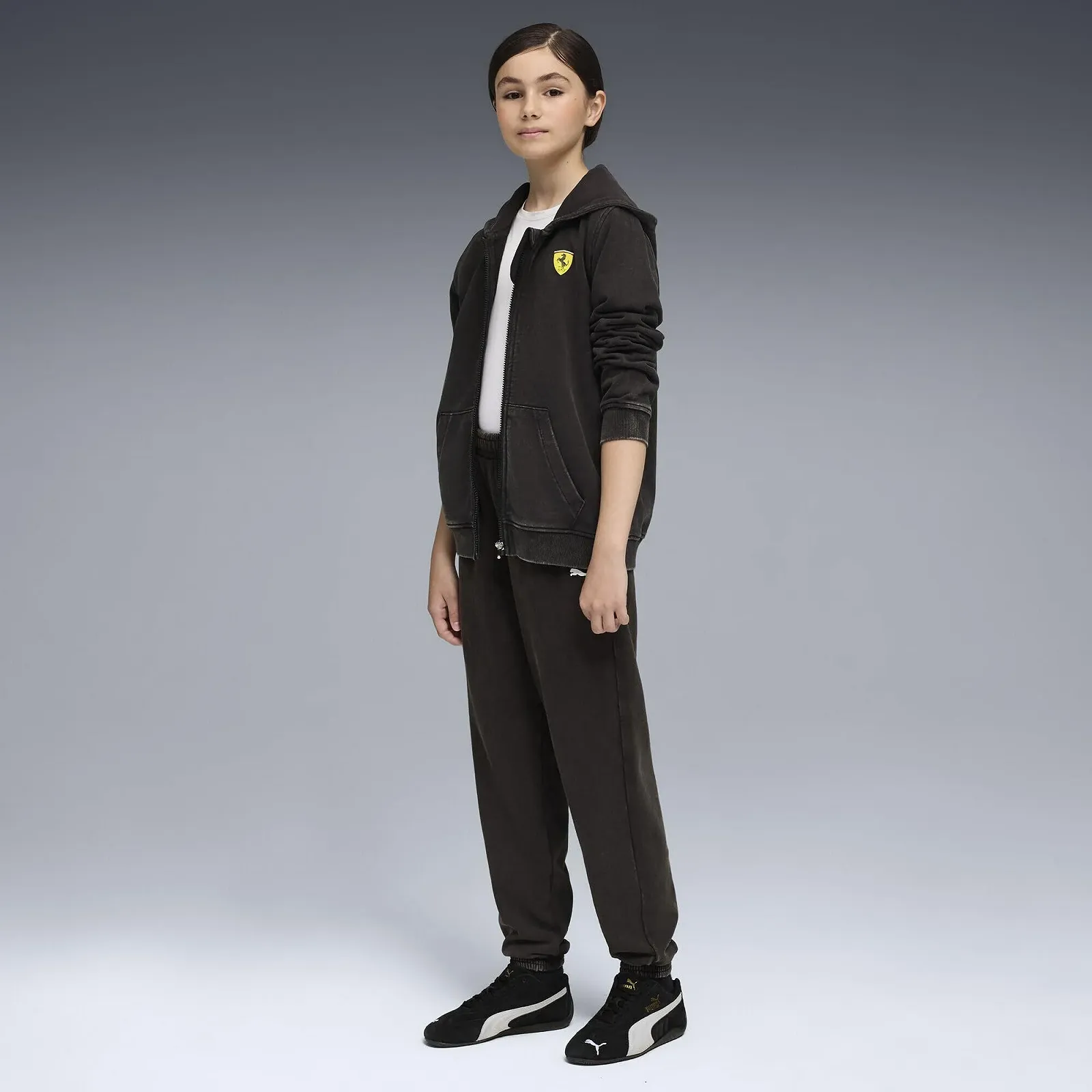 Куртка з капюшоном PUMA Youth Scuderia Ferrari Sportswear, фото №5