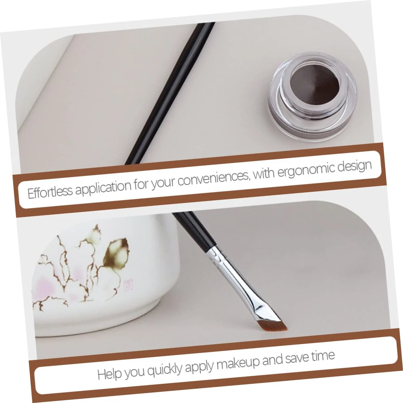 Кисточки Beaupretty для бровей, 10 шт, скошенная, косметическая, фото №7 Кисточки Beaupretty для бровей, 10 шт, скошенная, косметическая, фото №7