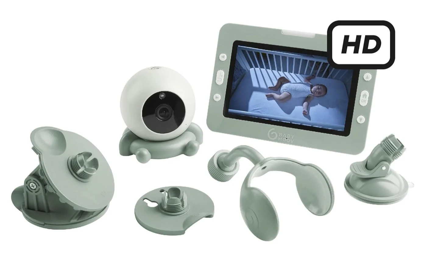 Видеоняня Babymoov YOO Go+ HD / Дальность до 300 м / 4 крепления, фото №1
