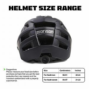Велосипедный шлем Ckorison MTB для взрослых, легкий, дышащий synthetic.ua - Фото 1
