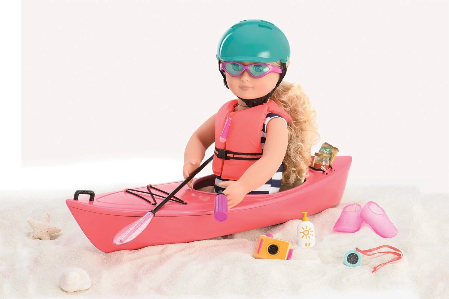 Набор Our Generation 18 дюймов Kayak Adventure, фото №2 Набор Our Generation 18 дюймов Kayak Adventure, фото №2