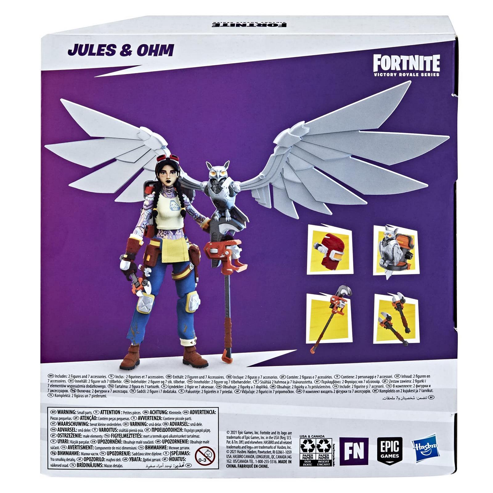 Фігурки Hasbro Fortnite Victory Royale Series Jules and Ohm Deluxe Pack, 15 см, фото №3