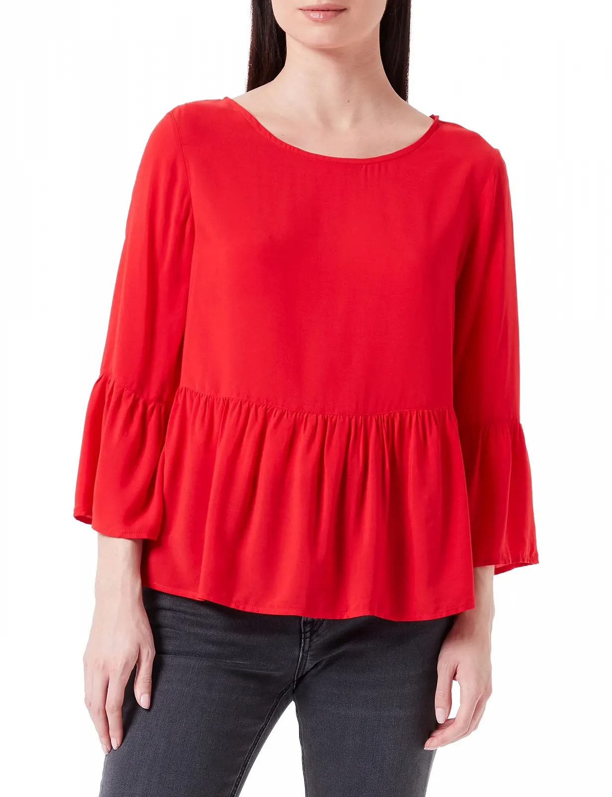 Блузка Mavi с длинным рукавом, красный, фото №1