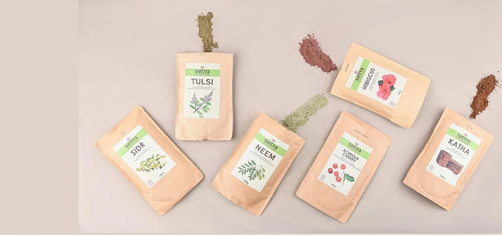 Маска для обличчя та волосся Sattva Neem - маска проти чорних цяток, фото №7