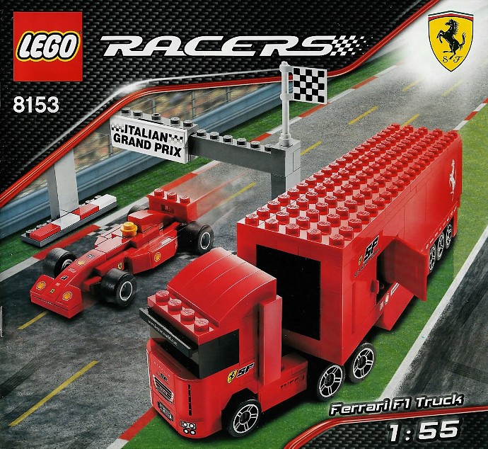 Детский конструктор LEGO Racers Грузовик Ferrari F1 (8153), фото №1