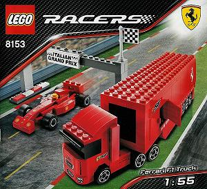 Детский конструктор LEGO Racers Грузовик Ferrari F1 (8153) - Фото 1