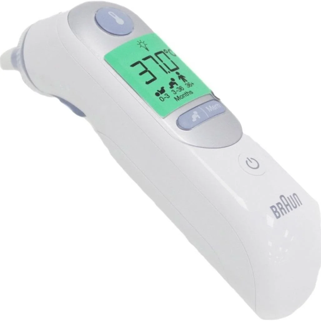 Вушний термометр Braun ThermoScan 7+I RT6525 Білий, фото №3