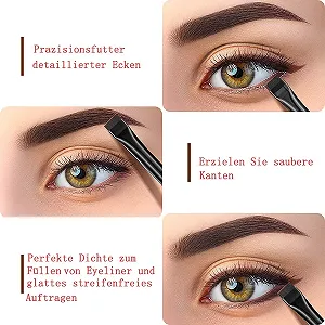 Пензель для підводки, набір з 3, скошена synthetic.ua - Фото 1