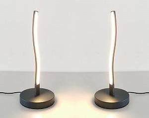 Настільна лампа Trango WAVE 2017-91A LED 5 Вт 400 лм 3000 К антрацит (2 шт.) - Фото 1