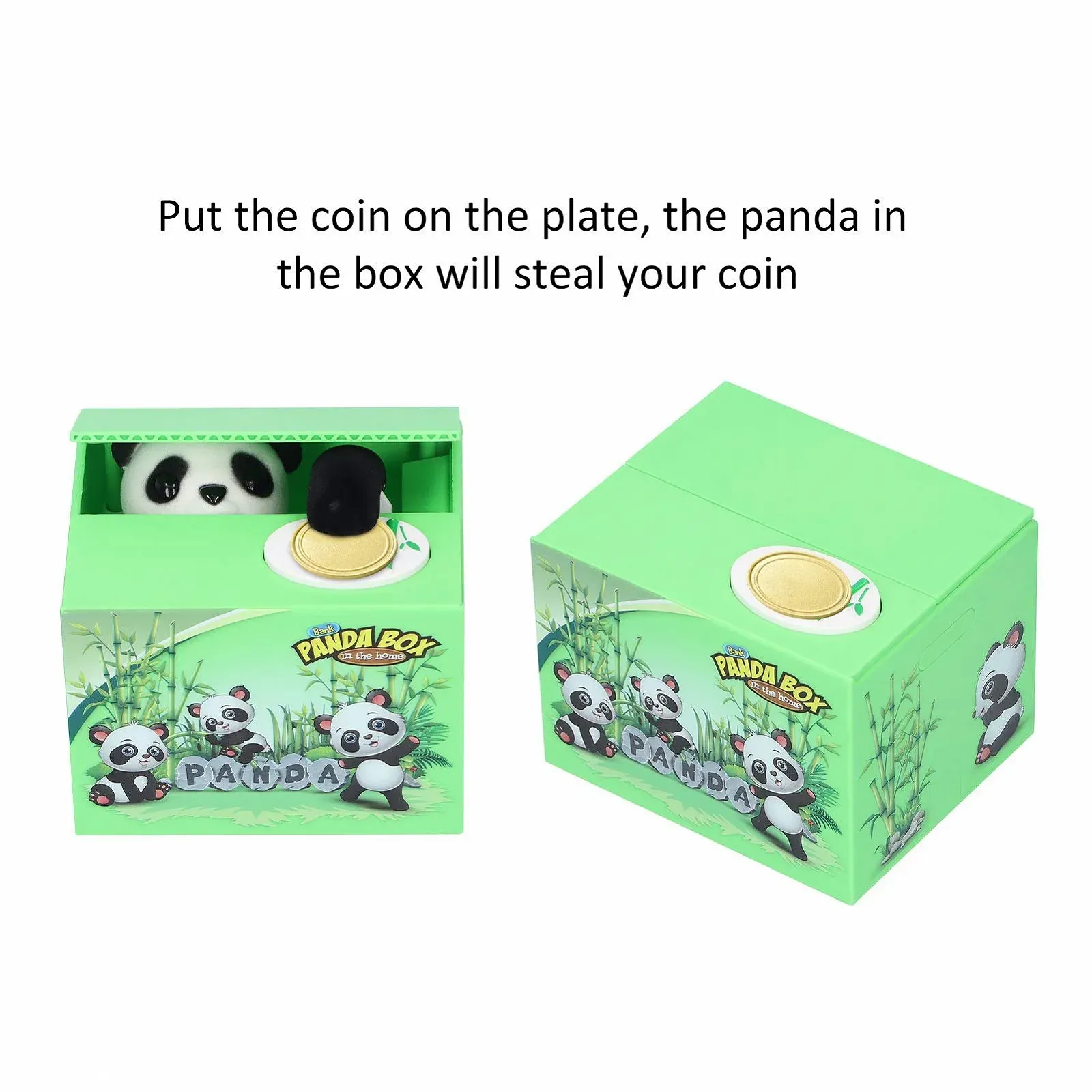 Скарбничка Panda електрична ABS Пластик, фото №7