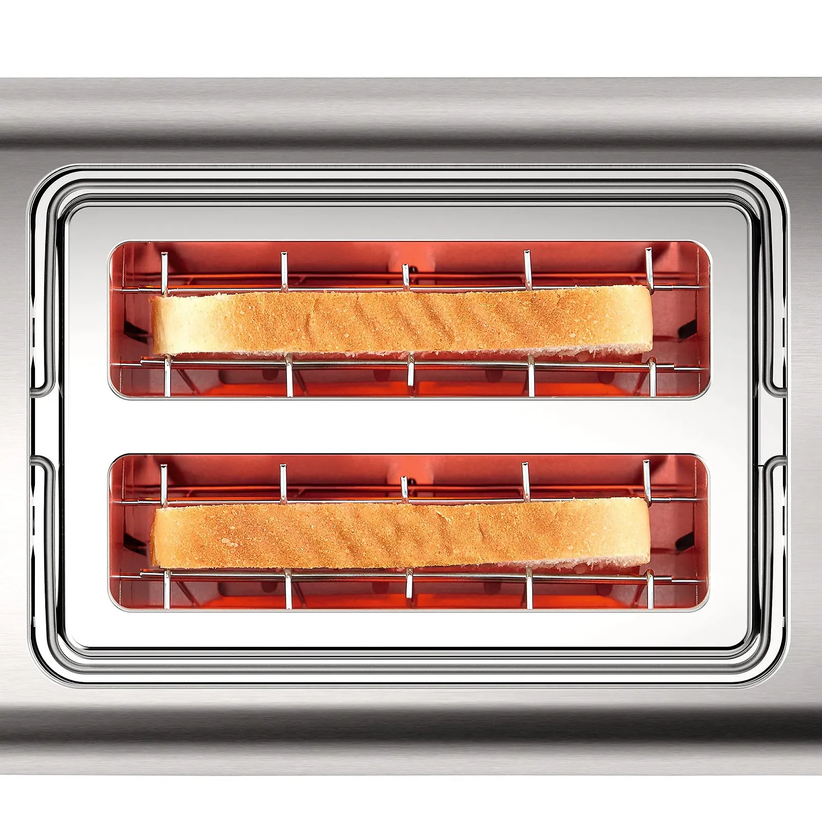 Тостер Bosch DesignLine TAT4P420 970W Черный / Серебристый, фото №4