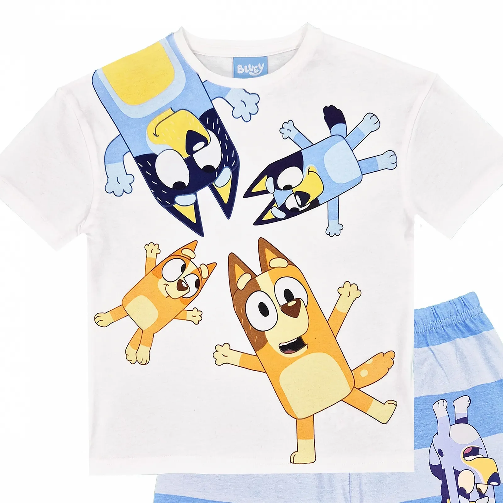 Коротка піжама Bluey для хлопчиків, фото №3