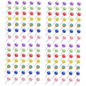 Подвески для ногтей в виде леденцов FRCOLOR, 200 шт. - Фото 1