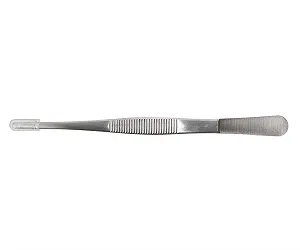 Пінцет для дизайну нігтів Emmi Nail C-Curve з нержавіючої сталі кольоровий synthetic.ua - Фото 1