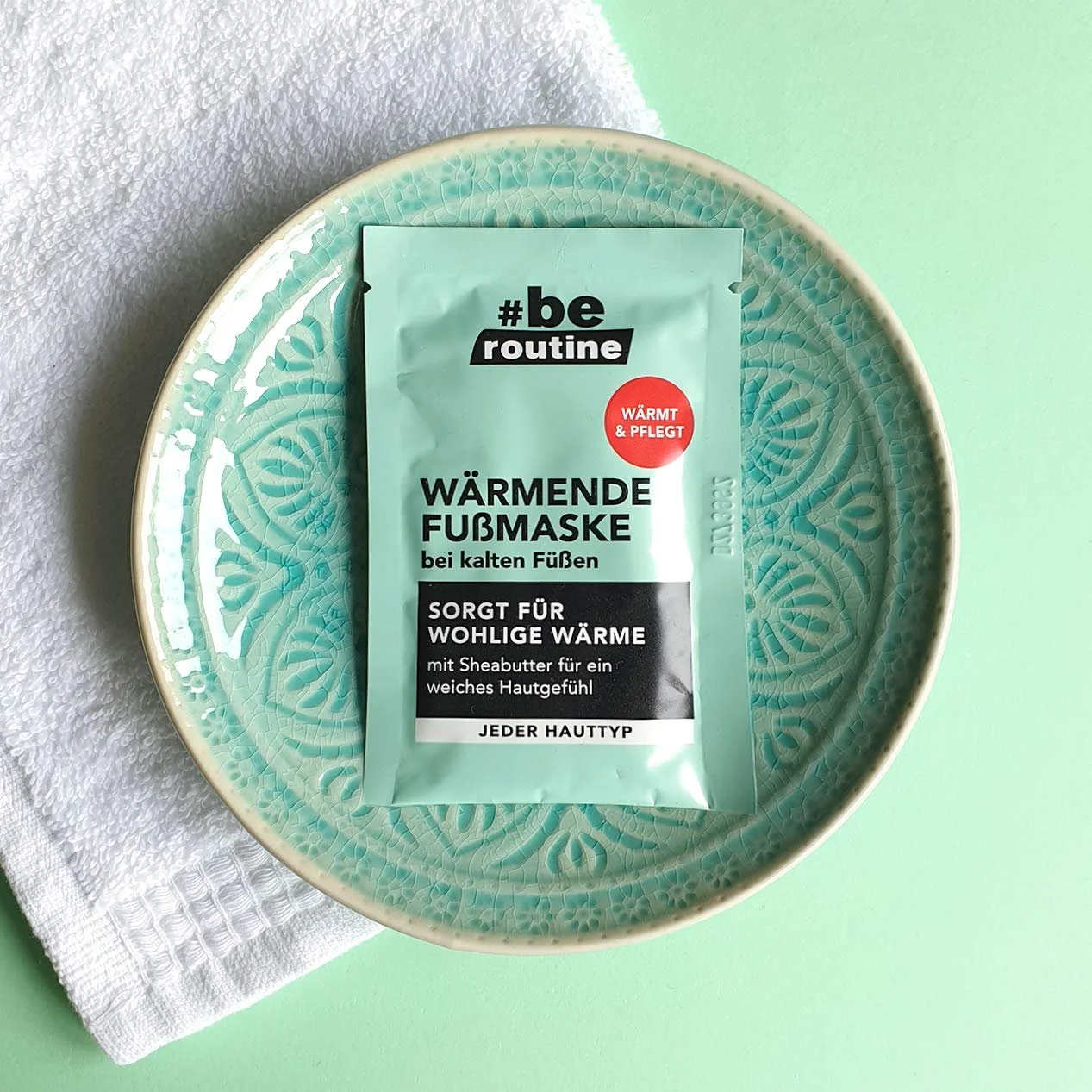 Зігріваюча маска для ніг #be routine Fresh 10 мл (12 шт. в упаковці), фото №6