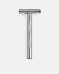 Т-образная бритва Timor Gentle Shaver Stainless Steel 90 мм закрытый гребень 1 лезвие - Фото 1