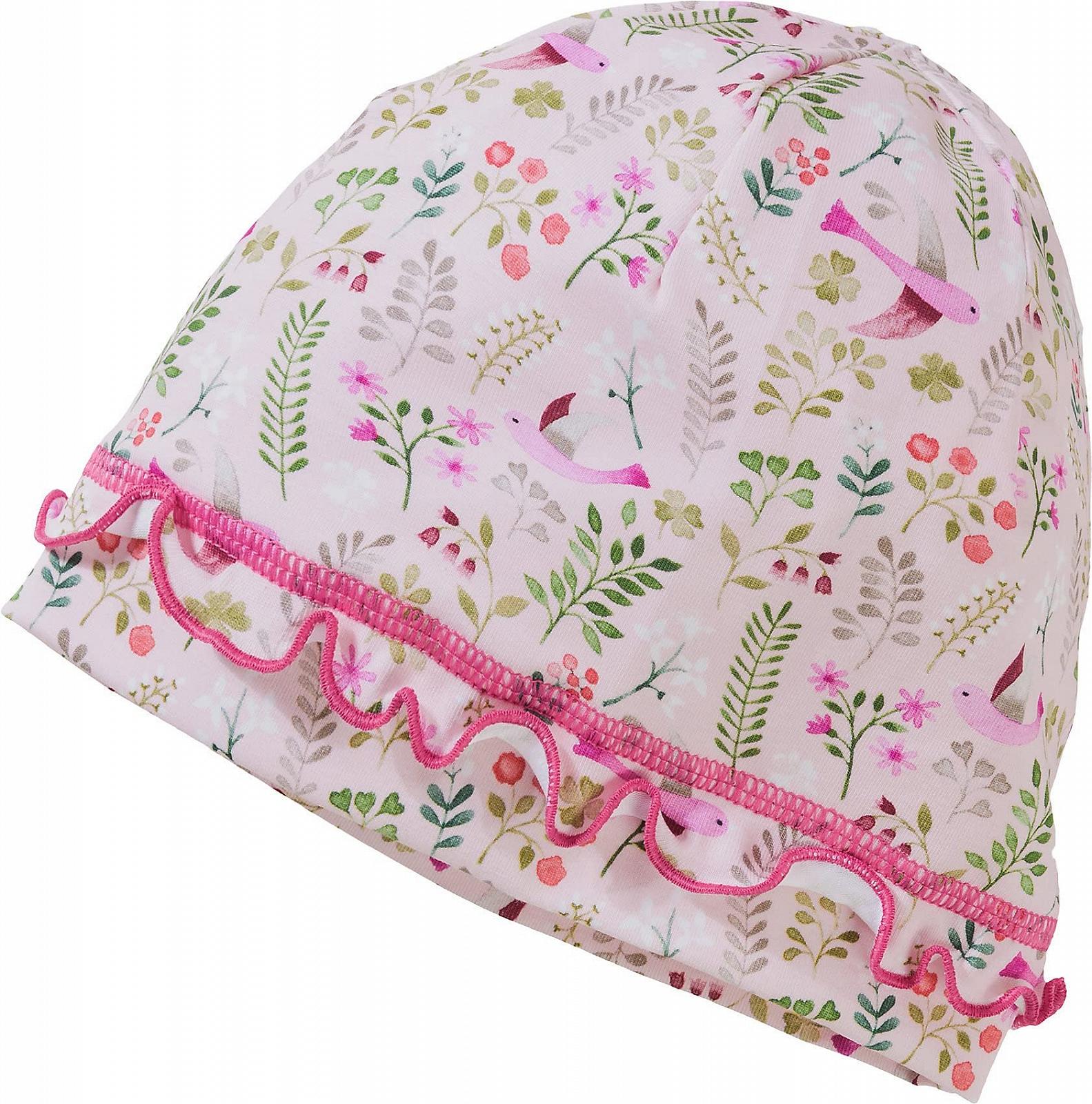 Шапка maximo для дівчат, з візерунком Рожева, 51, фото №1