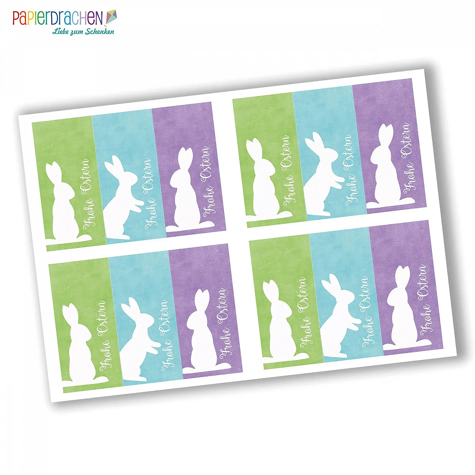 Наклейки великодні Papierdrachen Дизайн 16 54 шт., фото №2