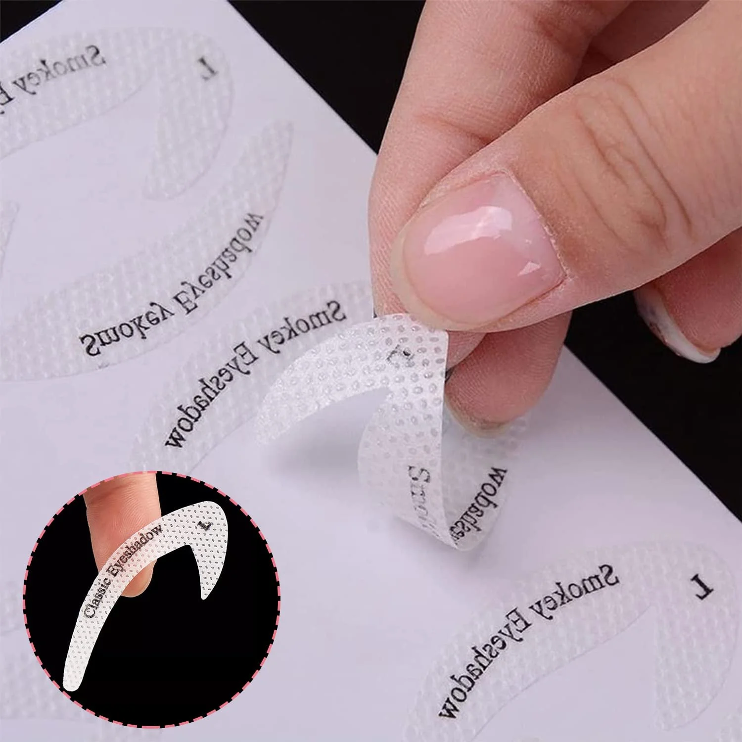 Трафарети для макіяжу, фото №6 Трафарети для макіяжу, фото №6