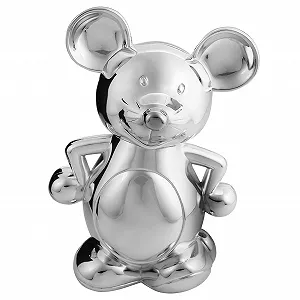 Скарбничка EDZARD Mouse посріблена 19 см - Фото 1