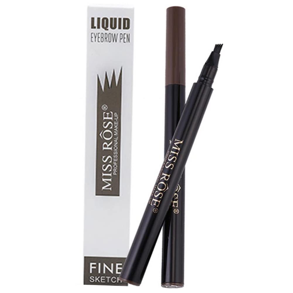 Олівець для брів 3 кольори Водостійкий Довговічний Рідкий 01# Chestnut, фото №1