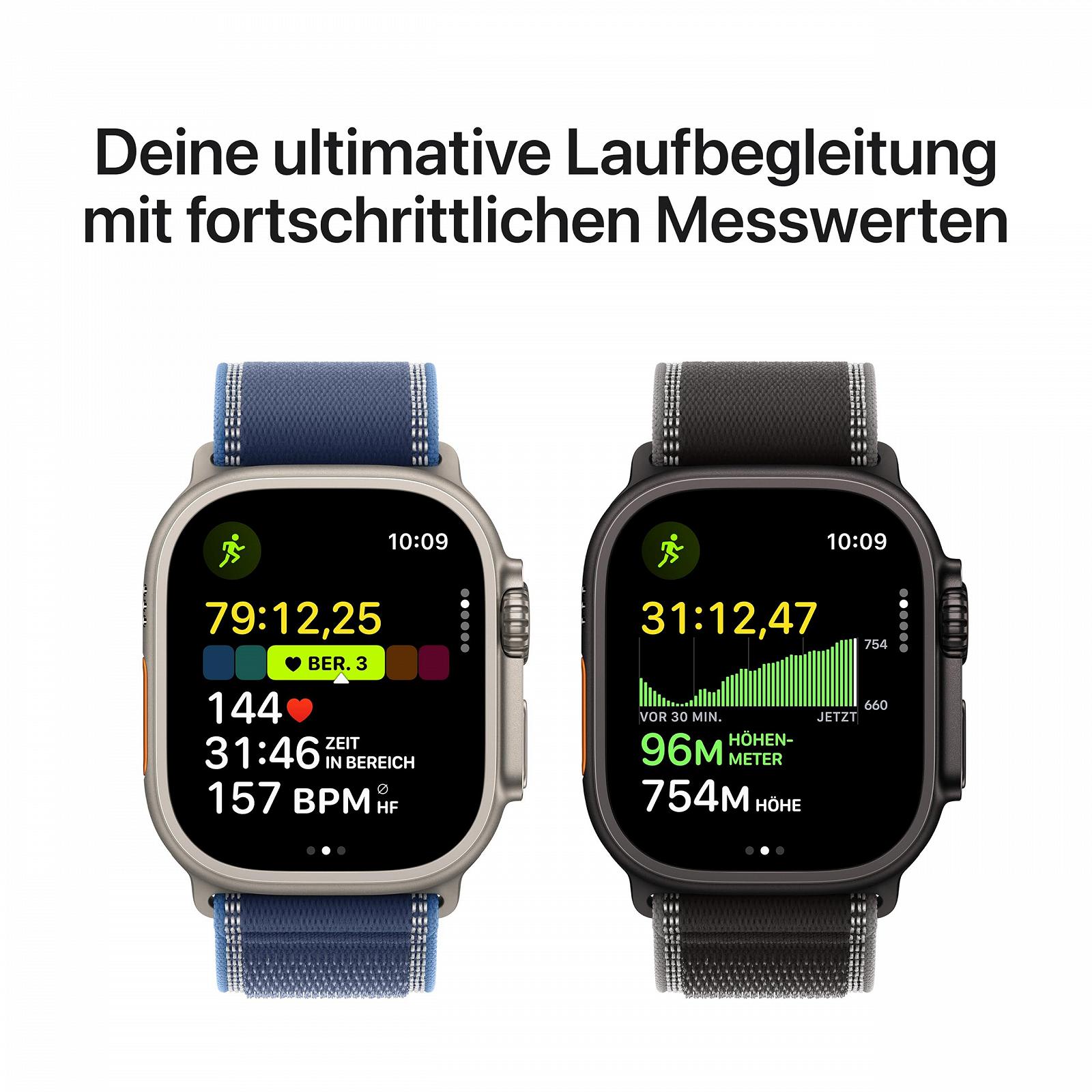 Смарт-часы Apple Watch Ultra 3 GPS + Cellular 49 мм Титан Черный/Темно-серый, фото №4
