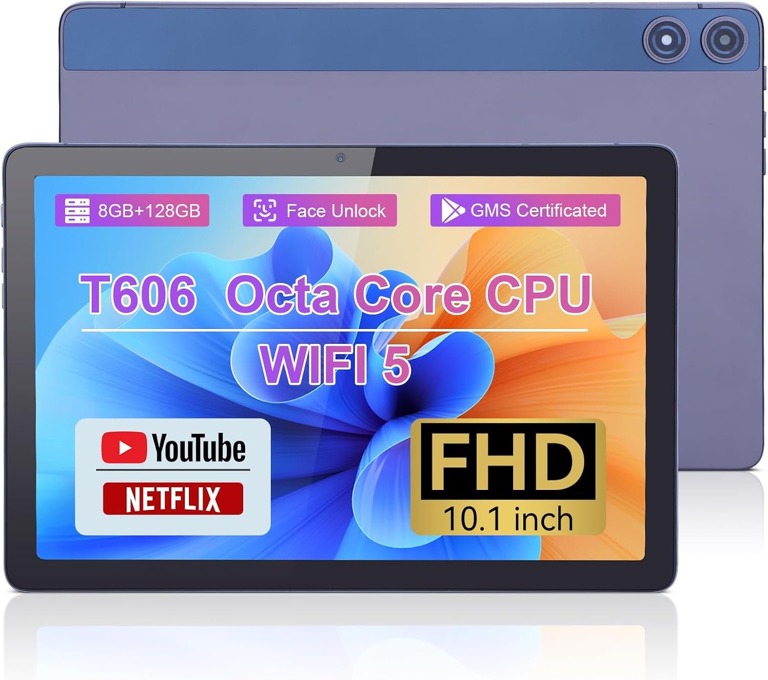  Планшет 10.1" Full HD Cidea P1200 4/128Gb 8 ядра Android 12 6000 mAh Чорно-сірий, фото №1