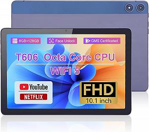  Планшет 10.1" Full HD Cidea P1200 4/128Gb 8 ядра Android 12 6000 mAh Чорно-сірий - Фото 1