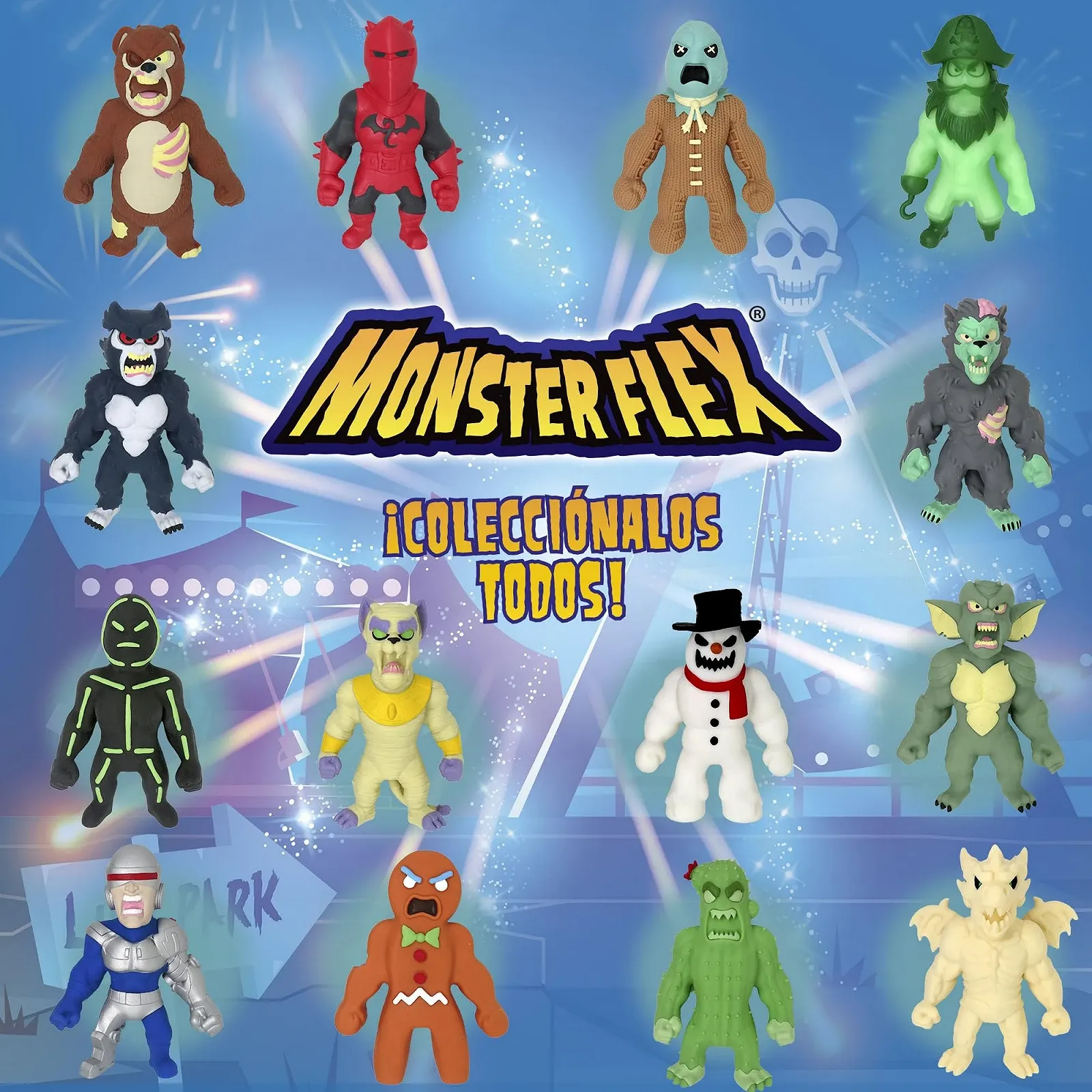 Эластичная фигурка-игрушка Bizak Monsterflex Classic Monster Models Snow Badman 25 см, фото №5 Эластичная фигурка-игрушка Bizak Monsterflex Classic Monster Models Snow Badman 25 см, фото №5