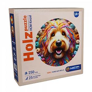 Деревянный пазл HCM Kinzel Animals Dog Made of Wool 250 элементов цена на synthetic.ua - Фото 1 Деревянный пазл HCM Kinzel Animals Dog Made of Wool 250 элементов synthetic.ua - Фото 1