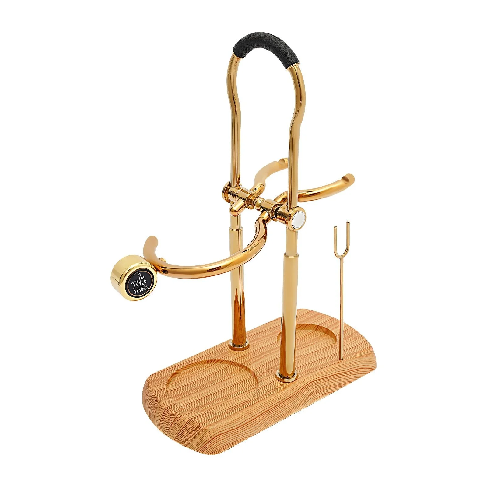 Сифонная кофеварка Vintage Classic Design Matching Wooden Board Base Gold, фото №8